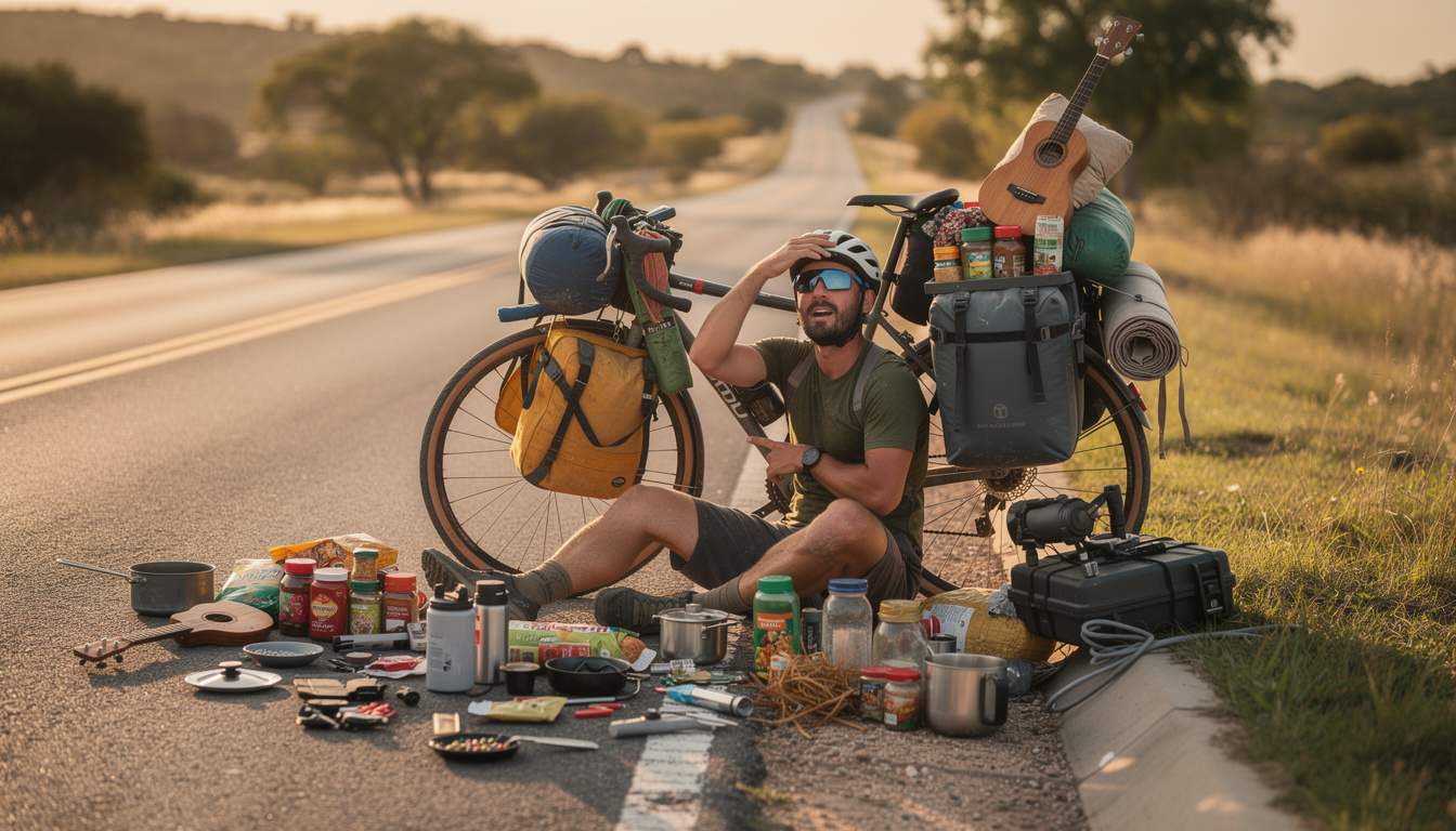 découvrez les 10 objets totalement inutiles que tous les cyclistes emportent en voyage, et apprenez à éviter ces indispensables superflus pour un voyage plus léger et efficace.