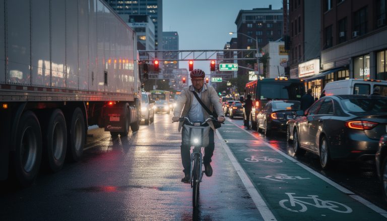 découvrez les vérités méconnues sur les risques réels du vélotaf en milieu urbain et comment les cyclistes peuvent mieux se protéger en ville.