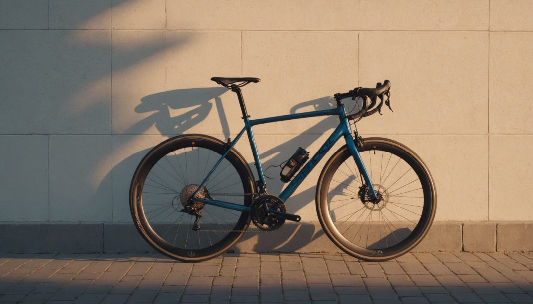 Vélo de route protégé symbolisant une assurance vélo